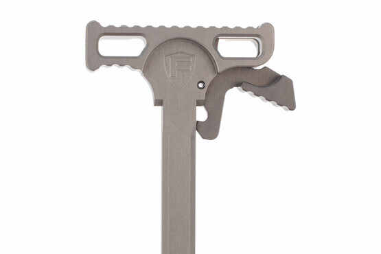 Fortis Hammer grey anodized AR-15 charging handle with medium latch